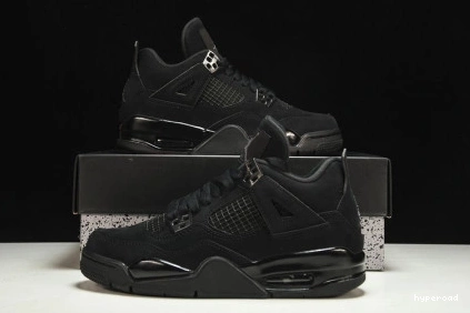 Hyperoad CAT JORDAN 4 2020 BLACK WOMEN （GS) AIR 1214